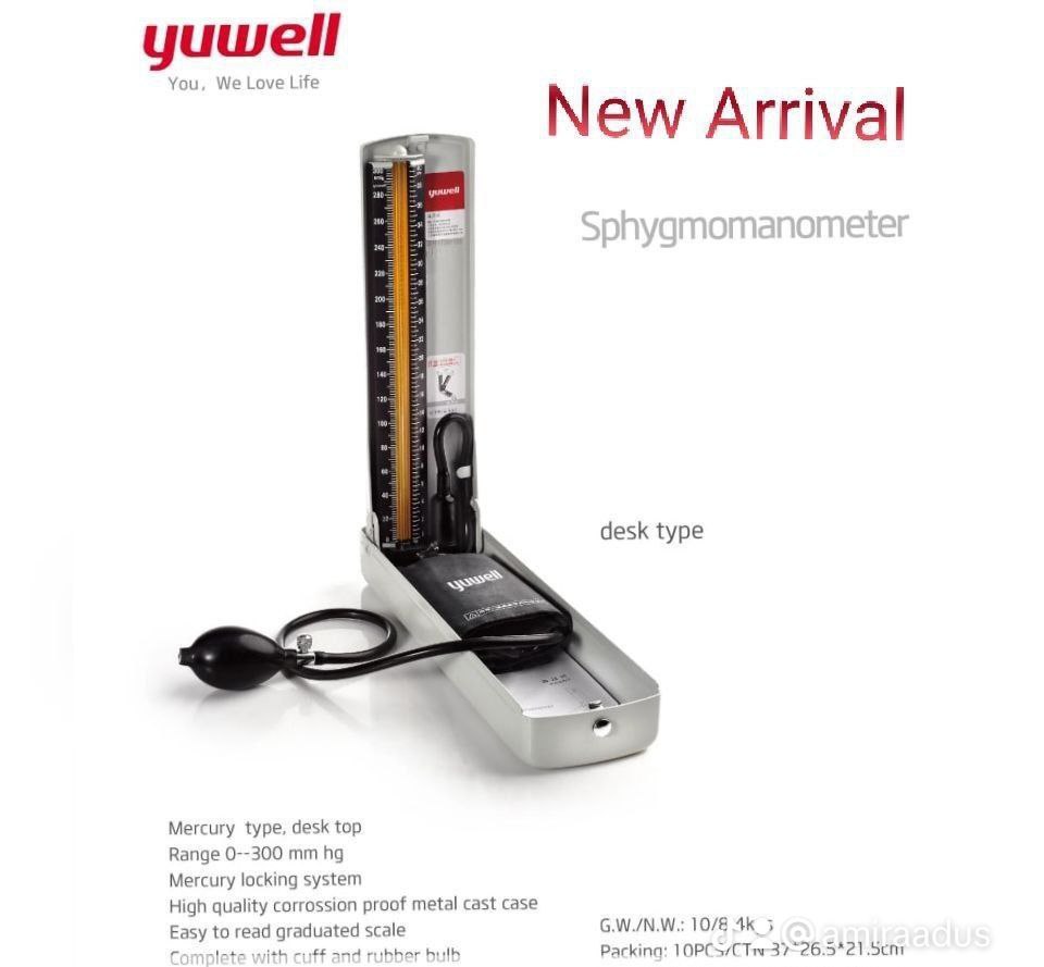 blood pressure monitor (mercury)