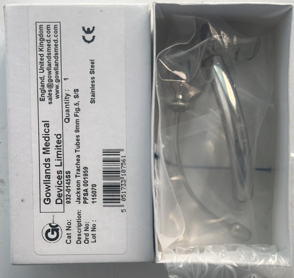 Tracheostomy tube (Metal)