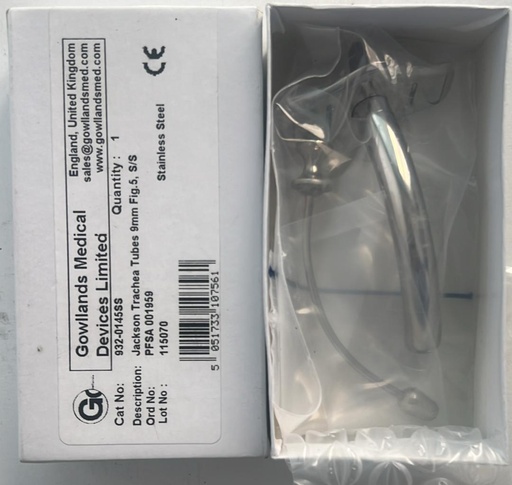 Tracheostomy tube (Metal)